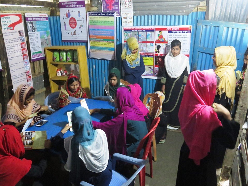 ShushilanBD's tweet photo. sexual and Reproductive Health Rights Corner at Secondary School. MMWW Project https://t.co/rSg1d0mWSw