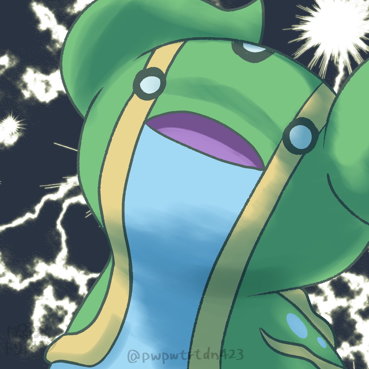 ぽわぽわトリトドン トリトドン ポケモン Gastrodon Pokemon ポケモンイラスト