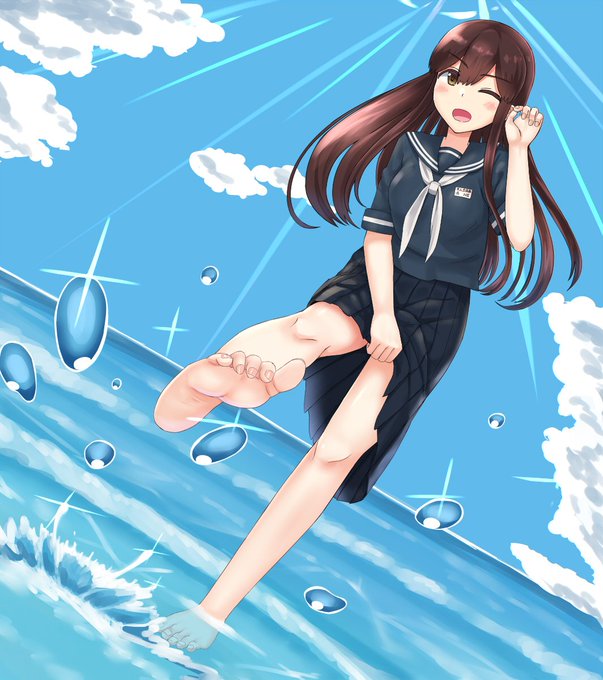 セーラー服赤城さん
#艦これ 