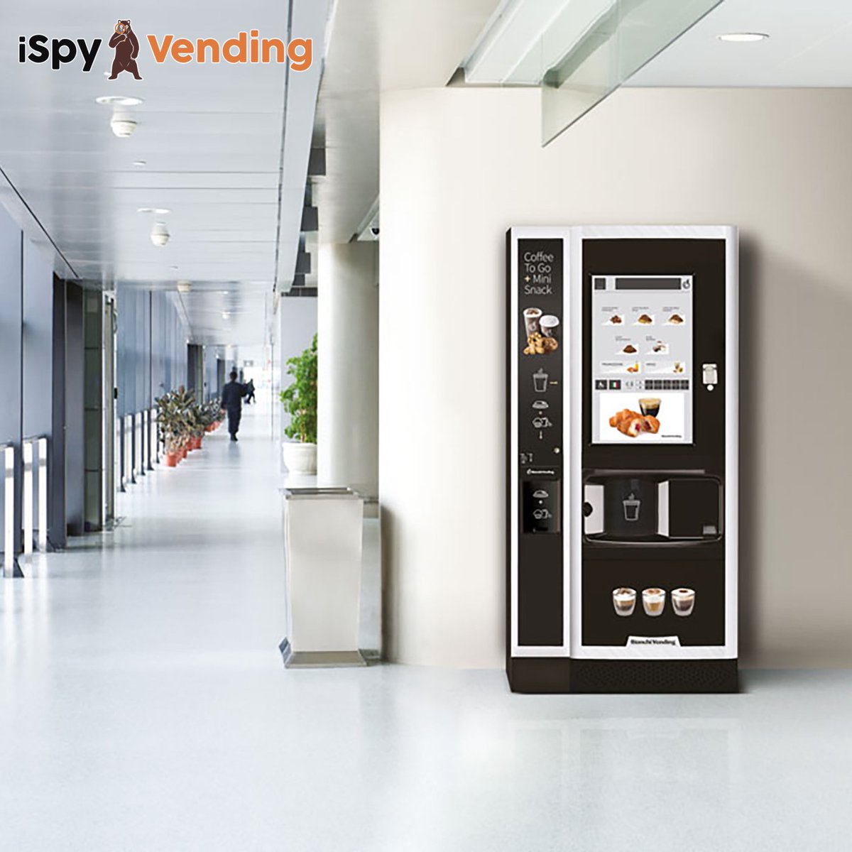 🥤The iSpy Group understand not everywhere can have a fresh food offering. 

🥤Our range of fresh and cold vending machines are for you. Would you like to generate extra revenue? 

🥤We supply a range of snack, cold beverage, fresh food and coffee vending machines.