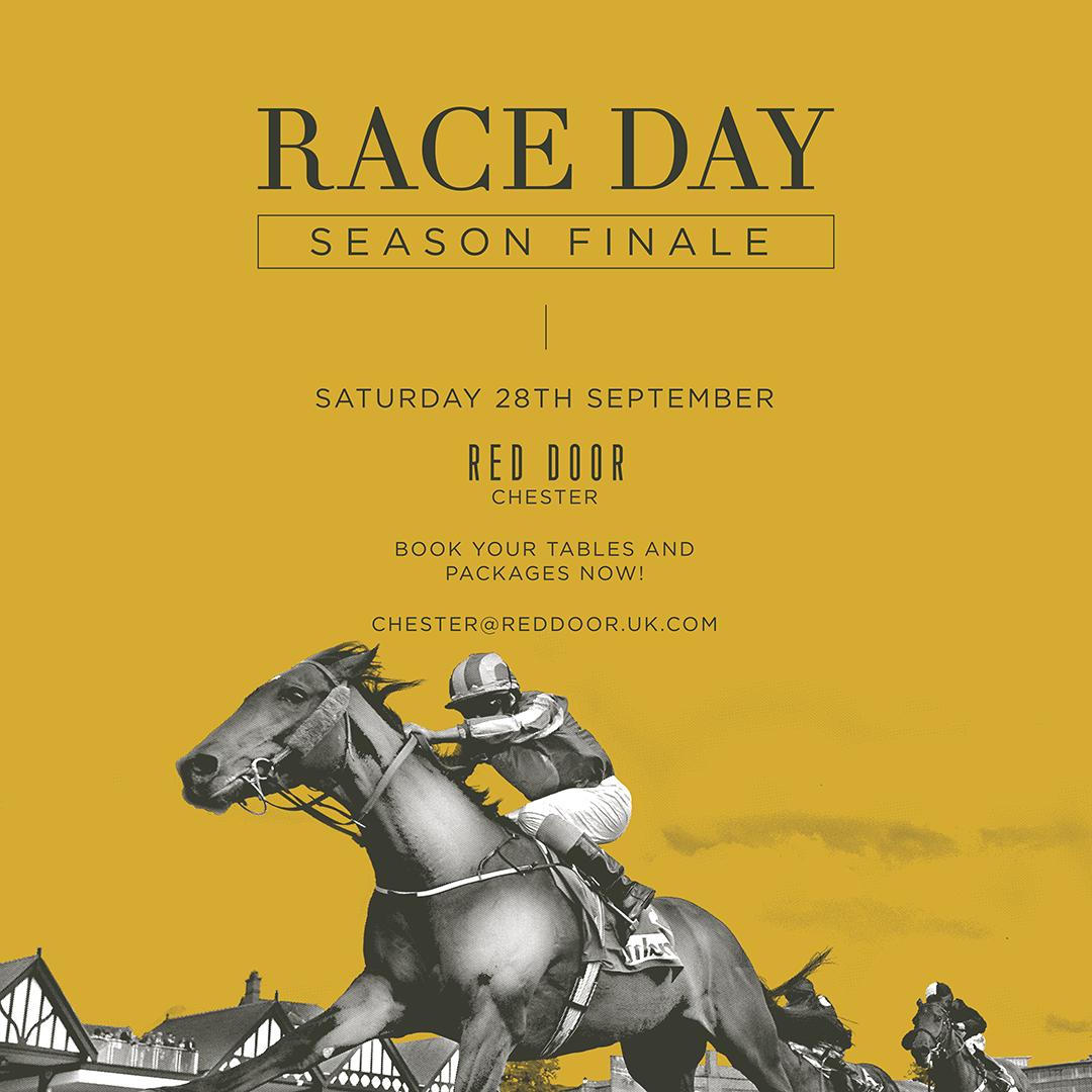 Red Door Chester (@reddoorchester) on Twitter photo Have you got your tables booked for after <a href="/ChesterRaces/">chesterraces</a> Season Finale?!
Packages available still chester@reddoor.uk.com
#chester #reddoor #chesterraces Have you got your tables booked for after <a href="/ChesterRaces/">chesterraces</a> Season Finale?!
Packages available still chester@reddoor.uk.com
#chester #reddoor #chesterraces