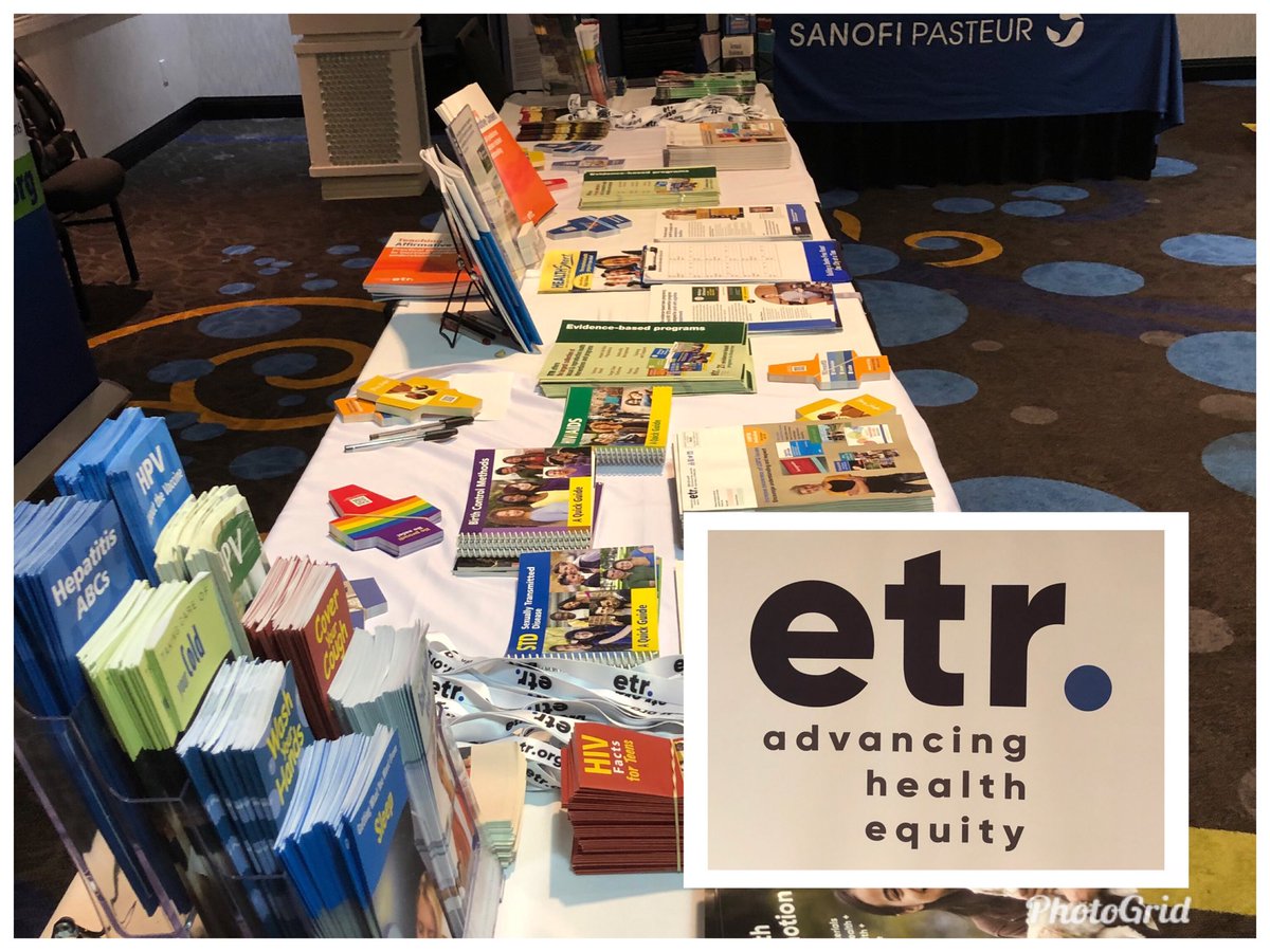 JohnHenry56's tweet photo. .⁦@ETRorg⁩ is proud to sponsor this years ⁦@ILPublicHealth⁩ #Healthybydesign #publichealth #conference . Stop by and let’s talk how #ResearchMatters #evidencebased programs have impact and what #healthpromotions are right for your #community #IPHA2019 https://t.co/rzb0S6Wv28