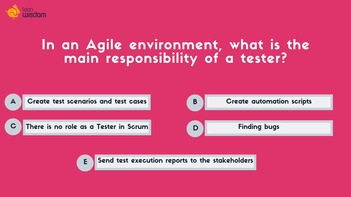 leanwisdomagile's tweet photo. Test Your Knowledge On Agile & Scrum
Input your thoughts under the comment section & Grab an opportunity to avail discounts on #SAFeAgilist & #CSM courses from Leanwisdom
Enroll here - https://t.co/DL8IsRrINr
#leanwisdom #agile #scrum #safeagilecertification #CSMcertification https://t.co/mquRVP1lAU