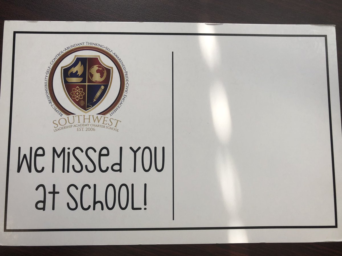 msleighpurnell's tweet image. Postcard from the principal #principalproject