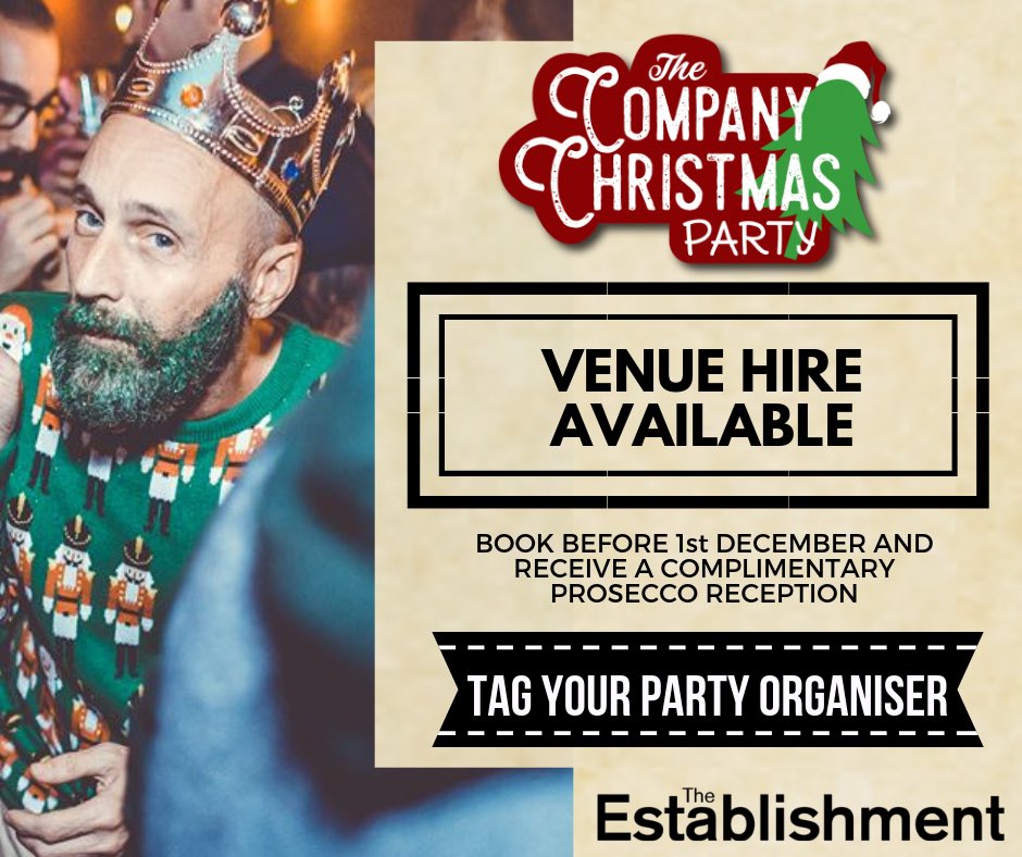 𝗖𝗛𝗥𝗜𝗦𝗧𝗠𝗔𝗦 𝗣𝗔𝗥𝗧𝗜𝗘𝗦 🎄 Christmas Party bookings are coming in thick and fast this month! Tag your party organiser and hire our venue! Food catering and drinks available 🎅 Message us on Facebook today for all details 👍