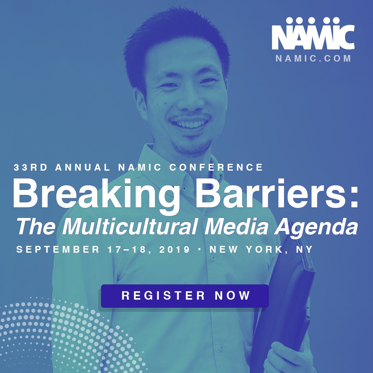 NAMICNY's tweet photo. Have you gotten your tickets yet? If not, you have a few more days to grab a ticket. We're one week away from the Annual NAMIC Conference. This year marks the 33rd Annual NAMIC Conference from September 17th - 18th @mhmarquisnyc. Register now for!!! #NAMIC33 #NAMIC2019 https://t.co/xTwlXdBp9Q