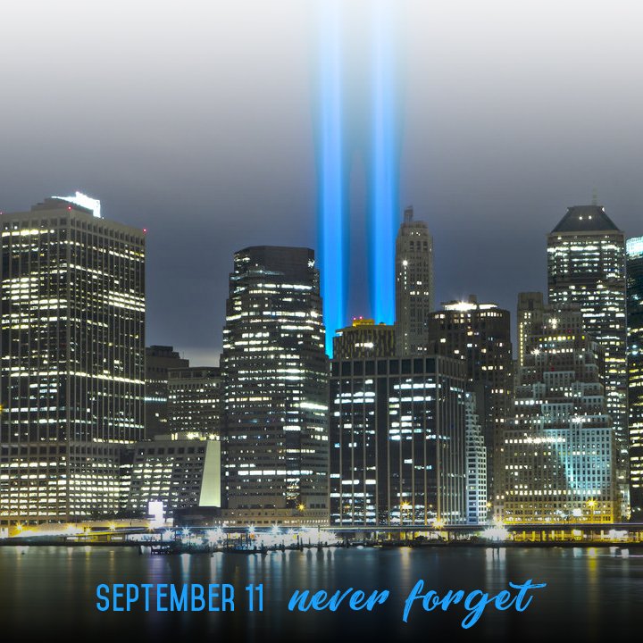 We hope you take a minute today to appreciate those who lost their lives for us both during September 11 and fighting for our freedom after. #remember #neverforget #USAProud #USAStrong