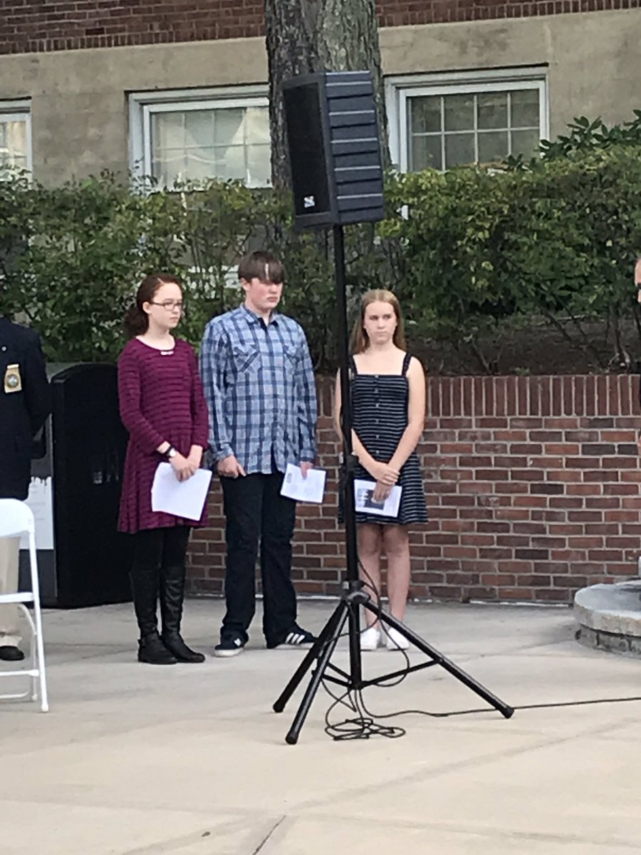 Honored to participate in the town’s 9/11 ceremony.