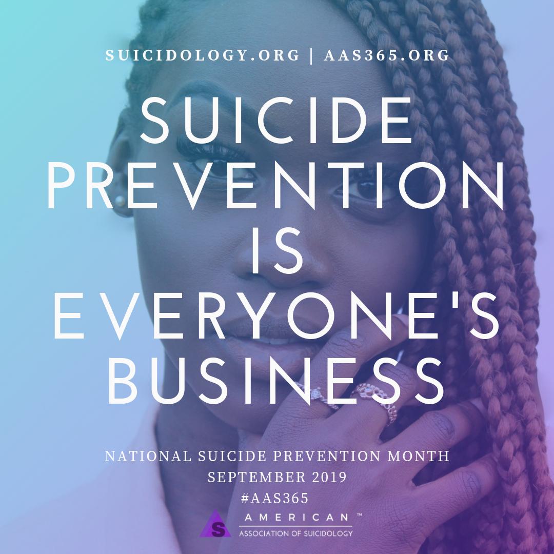 Get involved in suicide prevention in your community. Advocate for local, regional &amp; national funding of research to better understand suicide &amp; how to prevent it. #AAS365 #SPM19 <a href="/BHR_STL/">BHR Crisis Line</a> <a href="/BartAndrews/">Bart Andrews</a> #sucideprevention #mentalhealth