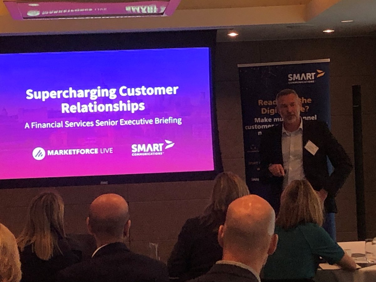 It's been a fun day of learning from experts in #finserv at <a href="/MarketforceLive/">MarketforceLive</a> Executive Briefing! Cheers to our own <a href="/neil_greathead/">Neil Greathead</a> for representing us and a big thanks to all who joined to share their customer knowledge. <a href="/Barclays/">Barclays Bank</a> <a href="/Zurich/">Zurich Insurance</a> <a href="/cultbeauty/">Cult Beauty</a> <a href="/Raisin_UK/">Raisin UK</a> <a href="/blackrock/">BlackRock</a>