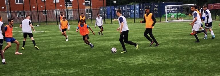 IconicSACandE's tweet photo. Great to see the NCC students at Beckton today in preparation for the season @whufoundation @NewCityCol @towerhamletscol @RedbridgeColleg https://t.co/BI24jrPAh1