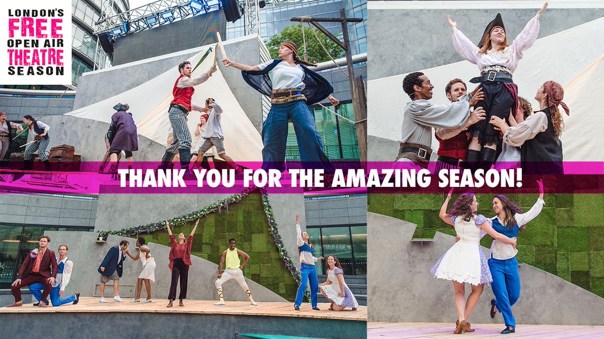 And our Summer Season is now over! Thanks to everyone who came out to see either or both of our two productions: The Sea Queen and Twelfth Night. Hope you had an amazing time! See you next summer! #SummerByTheRiver #SeaQueen #SummerSeason #TwelfthNight #SummerEnd