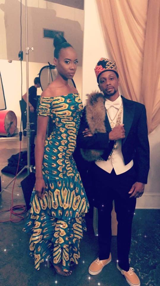 AmaniAllure's tweet photo. I had a great time on set for  @Tip and @translee video shoot! Nothing but laughter and good vibes! The ROYAL WEDDING theme was beautiful!I am so blessed for all the opportunities that I have received and going to receive in the near future💯 #translee https://t.co/IhTETHgvfE