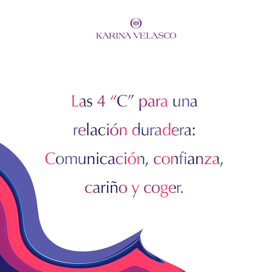 karinavelasco's tweet photo. ¿Qué tal va su relación? ¿Cuántas "C" practicar y cuáles te hace falta mejorar? #Vsensual https://t.co/w9i5Ed2BLV