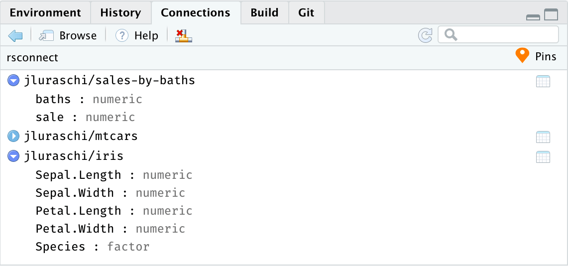 posit_pbc's tweet photo. Looking for a smooth way to handle remote #rstats data?
Check out @javierluraschiβs new pins package!
Pinning your data caches it locally, & adds it to a pin-board. A nice way to find, download & upload resources to #Kaggle, #GitHub & #RStudioConnect
https://t.co/mTEDz9IpQz https://t.co/1w3N8iRrft