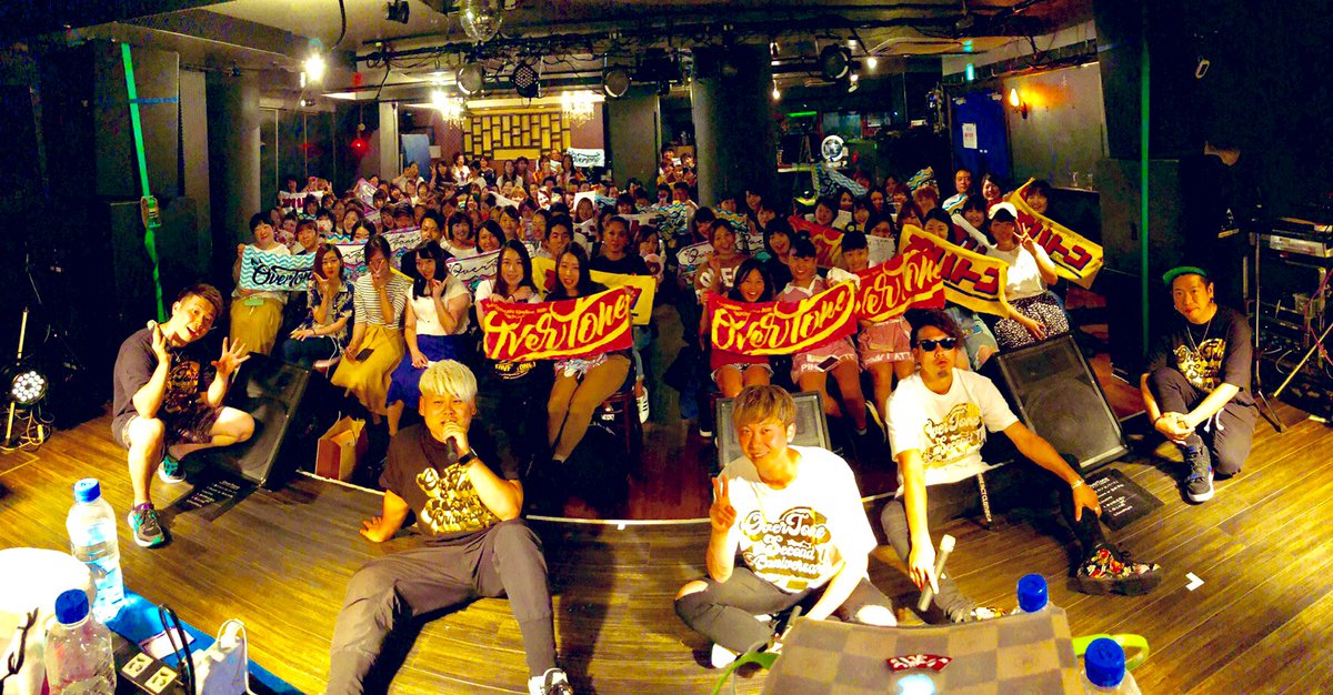 Over_Tone95's tweet photo. OverTone2周年記念〜オバハンいつもありがトンツアー〜

名古屋公演、無事終演致しました‼️

名古屋オバハ��の熱量も凄かったです🔥

明日は東京公演になります😁

お楽しみに〜👋

#オバトン https://t.co/toqKQI2DGE