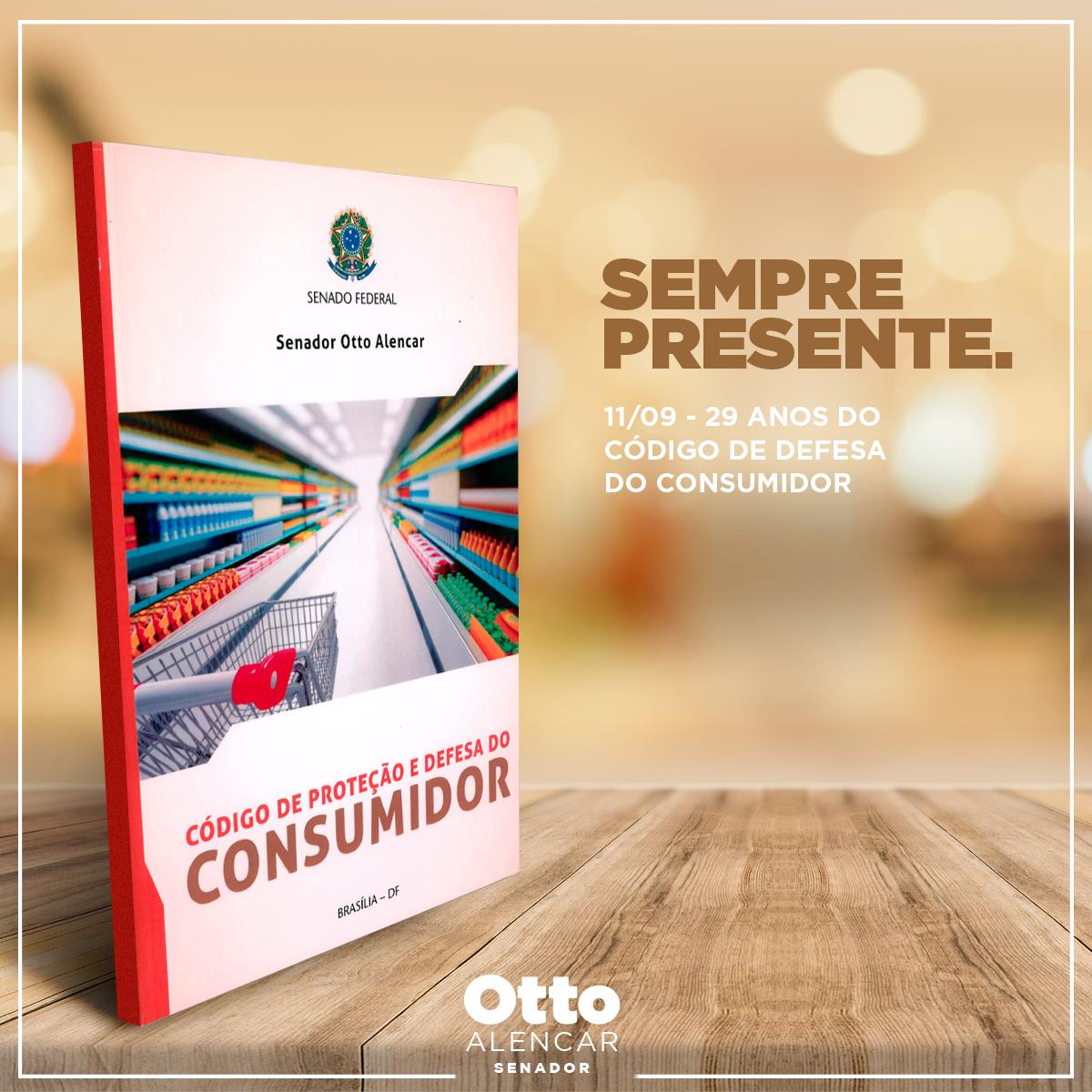 Extremamente importante e atuante, o #CódigodeDefesadoConsumidor chega ao seu 29º aniversário. Um marco que atua na defesa dos consumidores em diversos aspectos.  #nadaresisteaotrabalho