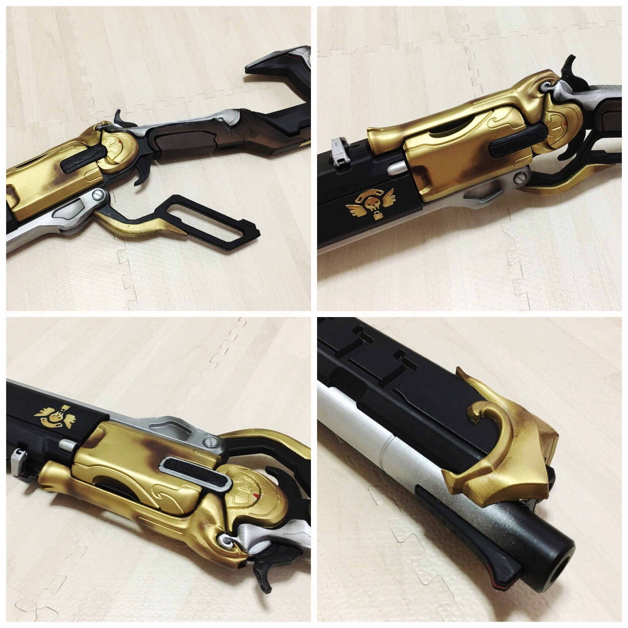 Nica オーバーウォッチ アッシュの銃 完成しました Done 割とおっきい 約100cm Nicacos Overwatchcosplay Overwatch Cosplay T Co Zljxlszflw Twitter
