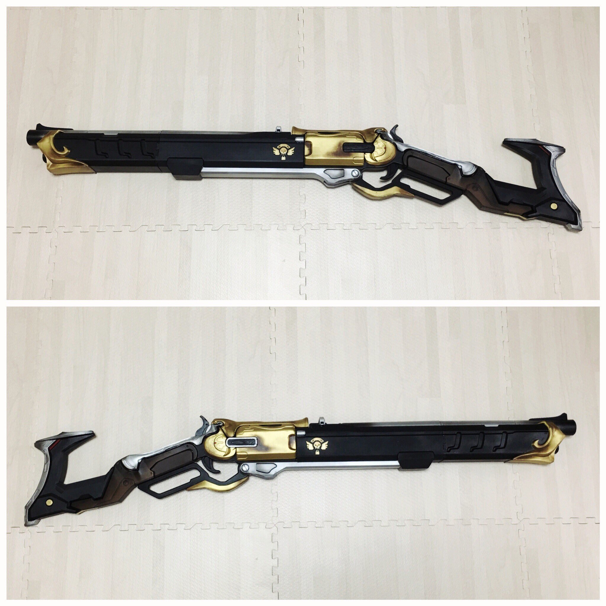 Nica オーバーウォッチ アッシュの銃 完成しました Done 割とおっきい 約100cm Nicacos Overwatchcosplay Overwatch Cosplay T Co Zljxlszflw Twitter