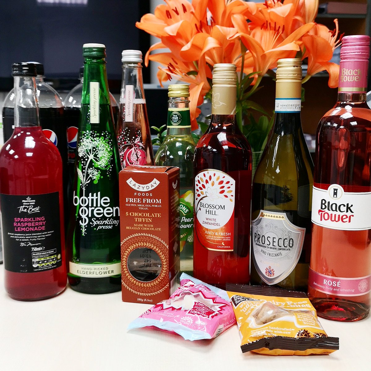 Some lovely gifts from one of our amazing landlords as a #thankyou for all of our hard work!
