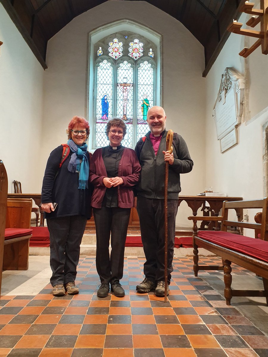 SSPcofe's tweet photo. Bishop Stephen on his missionary walk visited St Andrew's South Shoebury this morning. @chelmsdio @CottrellStephen @YourSouthend @churchofengland @CCathedral @Shoeburygarriso https://t.co/gz1l8ucllL