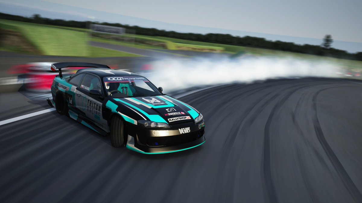 TRITONRacing's tweet photo. It's the final day in Drift Corner Grand Prix season!

We're close to taking championship title in team standings and we hope for the double podium in drivers classification⭐

Today's competition starts at 20:00CET.

#VirtualFuel #RealPassion https://t.co/dMG5NPR0ru