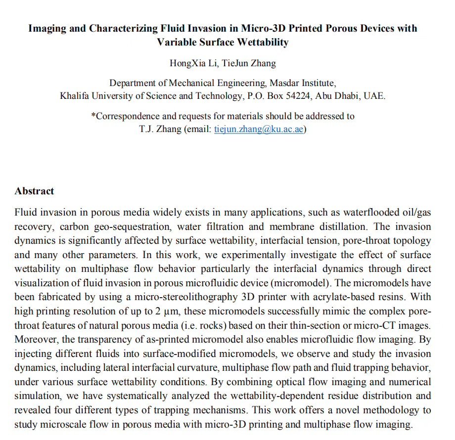 BmfLtd's tweet photo. This is our new case study in new energy field published on Soft Matter. We would like to special thank Professor HongXia Li and Professor TieJun Zhang's recognition of our S130 printer. https://t.co/CXx2ZQWdb4 #3Dprinting #BMF https://t.co/um8Qzap1t3