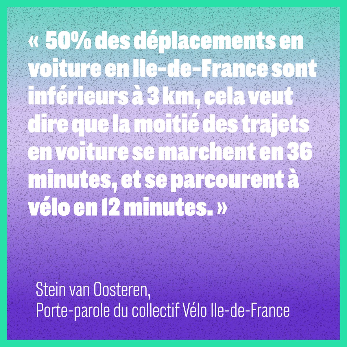 Pour lutter contre la pollution de l'air, des solutions existent. L’une des principales consiste à diminuer le trafic routier en encourageant la pratique du vélo 
👉 bit.ly/2keIVGT #SauverLePresent
