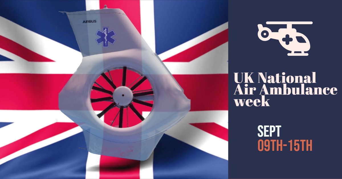 #DidYouKnow: 2/3 of the UK #HEMS fleet is made up of #H135, #H145 &amp; #AS365, but it's the people whose dedication &amp; commitment make it possible for UK #AirAmbulance to operate 365 days per year who we recognize and salute during #NationalAirAmbulanceWeek. #NAAW2019 #NAAW19 🚁🚑🇬🇧