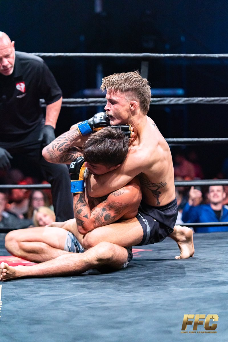 FFCfighting's tweet photo. 🤔 The hottest prospect in MMA? 

✅ 4-0
✅ Four submissions
✅ Three inside the first round
✅ American Open Gi &amp; No-Gi Champion at 194lbs

👀 Just TWENTY-FOUR years old

Welcome to Rated R @maXXXout155! https://t.co/l0xz6ktj8j