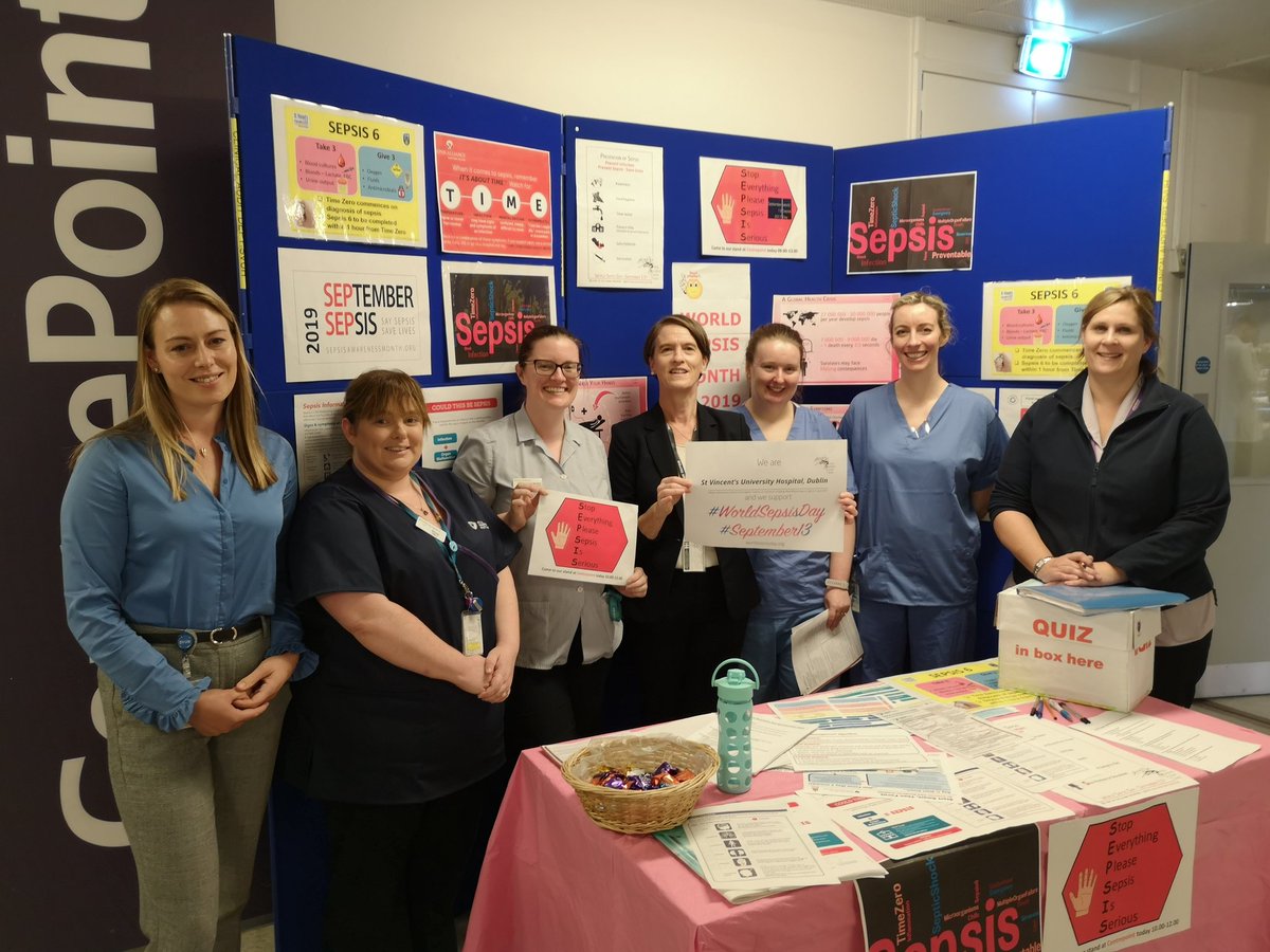 Jody O'Reilly (@jodyoreilly7) on Twitter photo Sepsis Awareness Day SVUH. #WorldSepsisDay #September13
A brilliant job done by <a href="/markeymcdonnell/">Sue Markey McDonnell</a> on the stand at CentrePoint St Vincent's University Hospital Sepsis Awareness Day SVUH. #WorldSepsisDay #September13
A brilliant job done by <a href="/markeymcdonnell/">Sue Markey McDonnell</a> on the stand at CentrePoint St Vincent's University Hospital