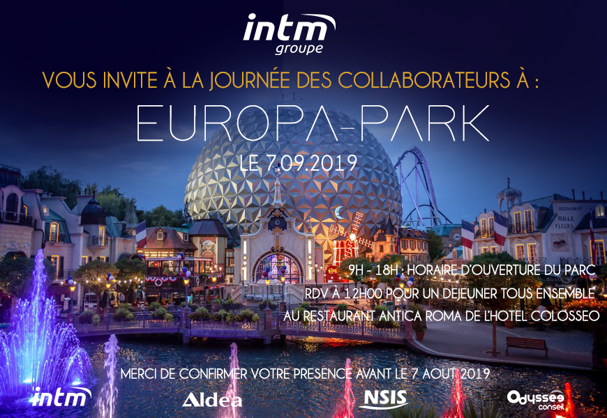IntmGroupe's tweet photo. Notre équipe Strasbourgeoise a fait le plein de sensations fortes lors de la journée des collaborateurs à Europa-Park. 🎡 🎉
L’occasion de bien commencer la rentrée 😉 et de partager un moment convivial tous ensemble !
#GroupeINTM #Strasbourg #Collaborateurs #EuropaPark https://t.co/HDvrSju4hP