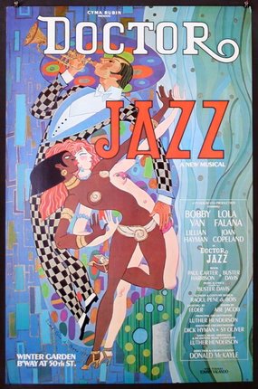 Happy Birthday, Lola Falana, singer, dancer and star of the musical with the best windowcard ever. 