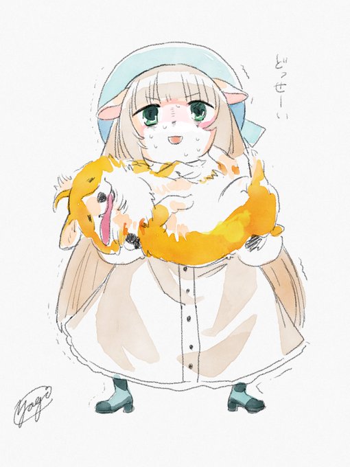 よく歩く道ででかめのコーギー抱いて散歩?してる女の人を見かけるのですが重たそうだなといつも思います。
 #Merry_at 