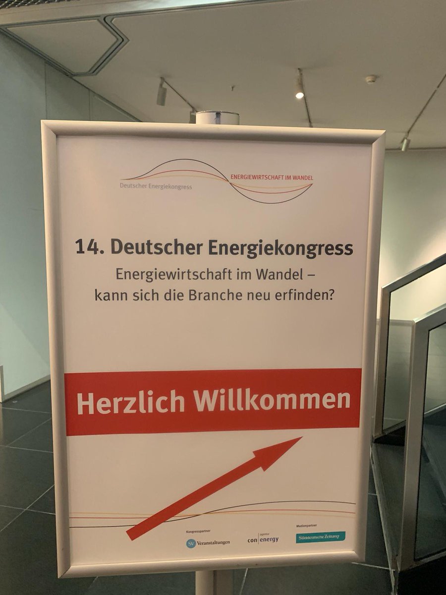 Nachdem wir gestern noch in Frankreich unterwegs waren beim Franco-German Smart Mobility Workshop sind wir heute in München beim Deutschen Energiekongress. Schaut mal bei uns vorbei! #deutscherenergiekongress