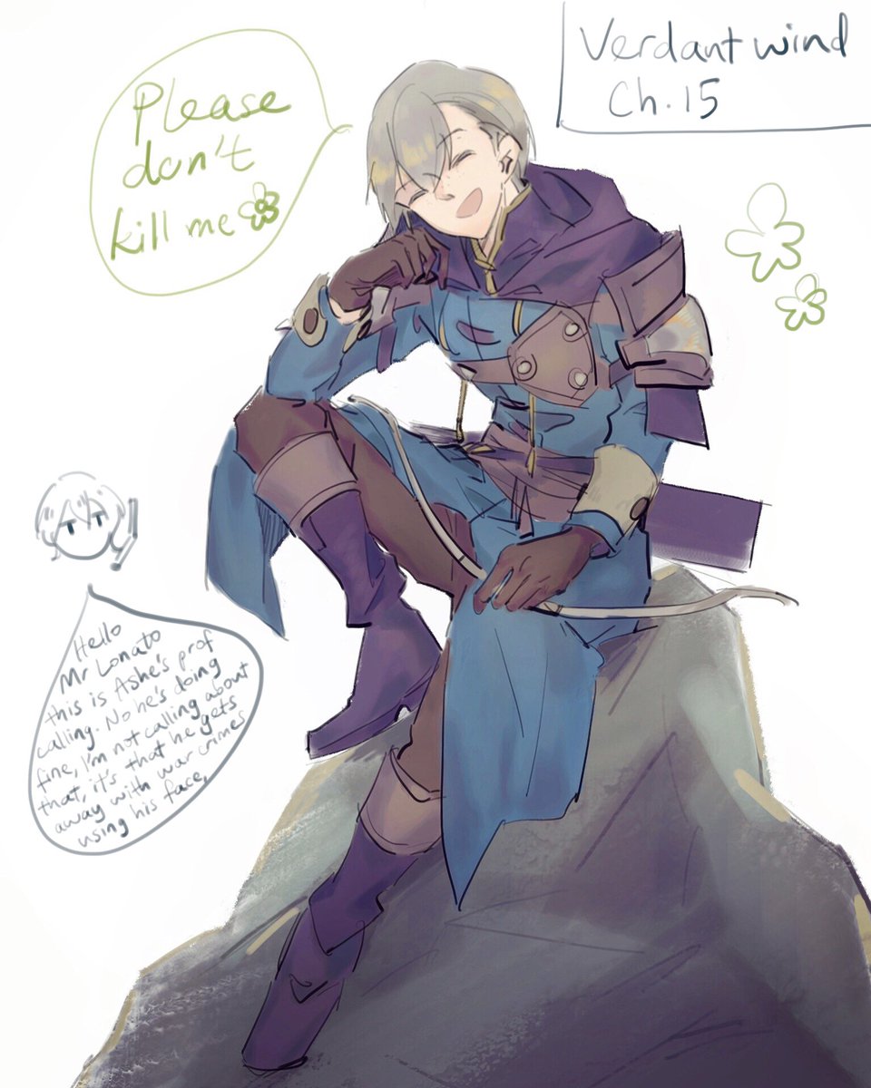 my fe3h playthrough is made up of 50% ashe 15% meme deer 35% tea idiots...and another 50% ashe #fe3h 