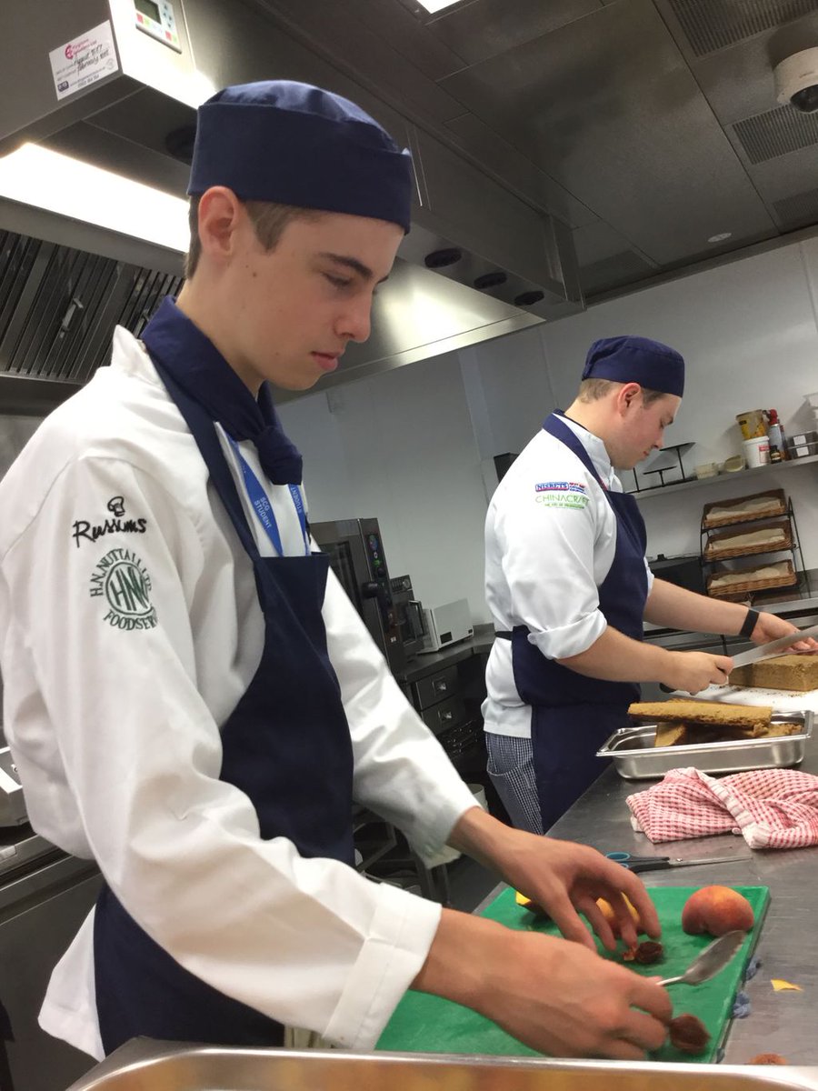 This years new level 1 professional chefs group ready for service today <a href="/DineatOrigins/">Origins Restaurant</a> @ShrewsColGroup for booking call 01743342611 or go online at buff.ly/2ZLpf07 #developingchefs #thefuturesbright #hospitailtyandcatering