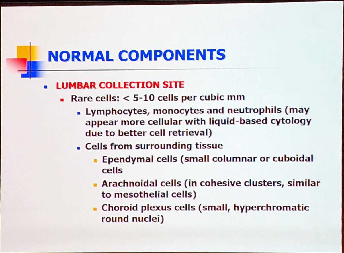 CamilleB_path's tweet photo. CSF cytology
Basics
Always take the punction site into account
By Philippe Vielh
#ECP2019Nice #PathologyisNice #CNSpath https://t.co/Dc718HaitH