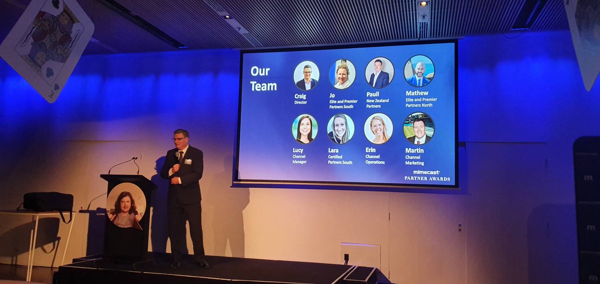 MimecastAPAC's tweet photo. Only 8 days into the #Mimecast family, our new member of the @Mimecast ANZ  Channel Direct, Craig, redefining our investment in the channel within the region with our team! https://t.co/YhKac5RolN