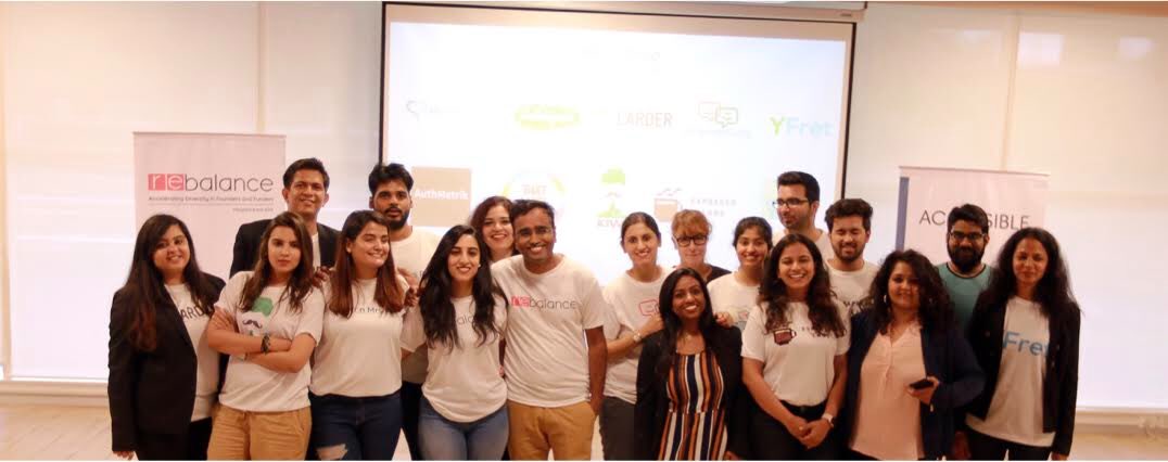TheRebalance's tweet photo. We just unveiled our Inaugural India Cohort! 

17 founders came together from 7 states across India to form this big, diverse family.  Read about our founders here - https://t.co/W4EVfvIh8j 
Share this with whoever you feel would find this interesting! #rebalancefounders https://t.co/ponFXR9gIl