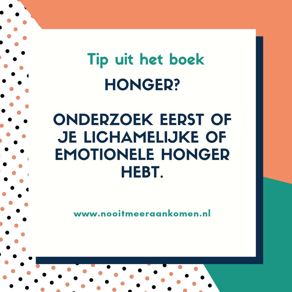 Wist je dat er verschillende soorten honger zijn? En dat de oplossing voor lichamelijke honger heel anders is dan die voor emotionele honger? Ik vertel je er alles over in mijn blog: soo.nr/YZjj
#afvallen #jojoeffect #honger #dieet #knopom #dietist