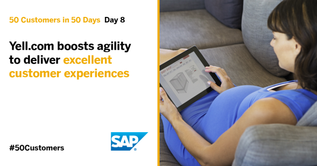#50customers Day 8: bit.ly/2lPGmLD Yell.com modernises IT landscape to stay competitive. “Moving our UK data to #S4HANA was the best way for us to become more real-time as a business, &amp; more reactive to market desires” <a href="/Syniti/">Syniti, part of Capgemini</a> <a href="/Yell/">Yell</a> bit.ly/2Q4vMz5