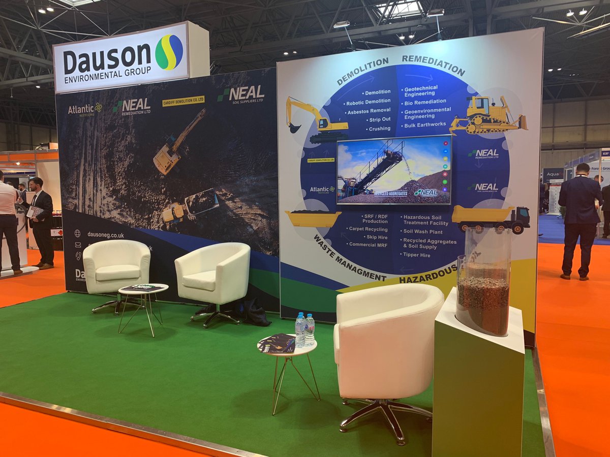 We're at the @ContaminationEx for the next two days at Stand F54.

Come and speak to us about how we can help your business with any waste management requirements! 👋

#Contam2019 #WasteManagement