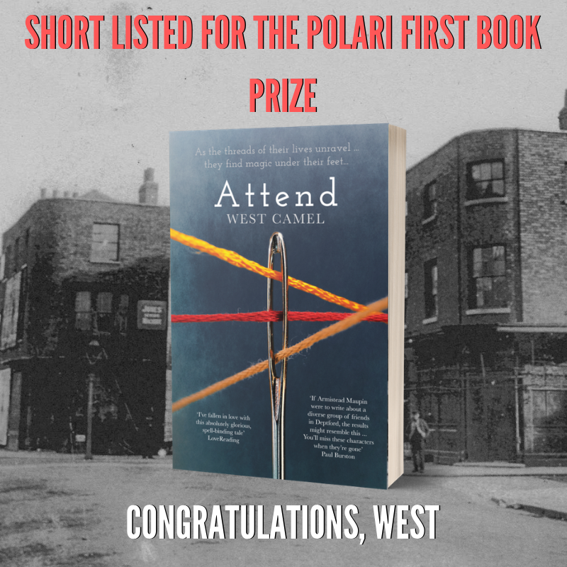 OrendaBooks's tweet photo. And we are SUPER THRILLED to confirm that @west_camel gorgeously gritty, emotive and beautifully written #debut novel #Attend has been SHORTLISTED for the @PolariPrize #FirstBookPrize
WOW!
#LGBTQ https://t.co/7J2OZxgzs3
