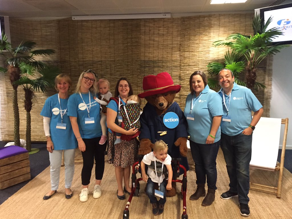 actionmedres's tweet photo. We’re here at the @GFICharityDay in #London with some of our amazing supporters 🐻 #GFICharityDay https://t.co/K3ICp2je0P