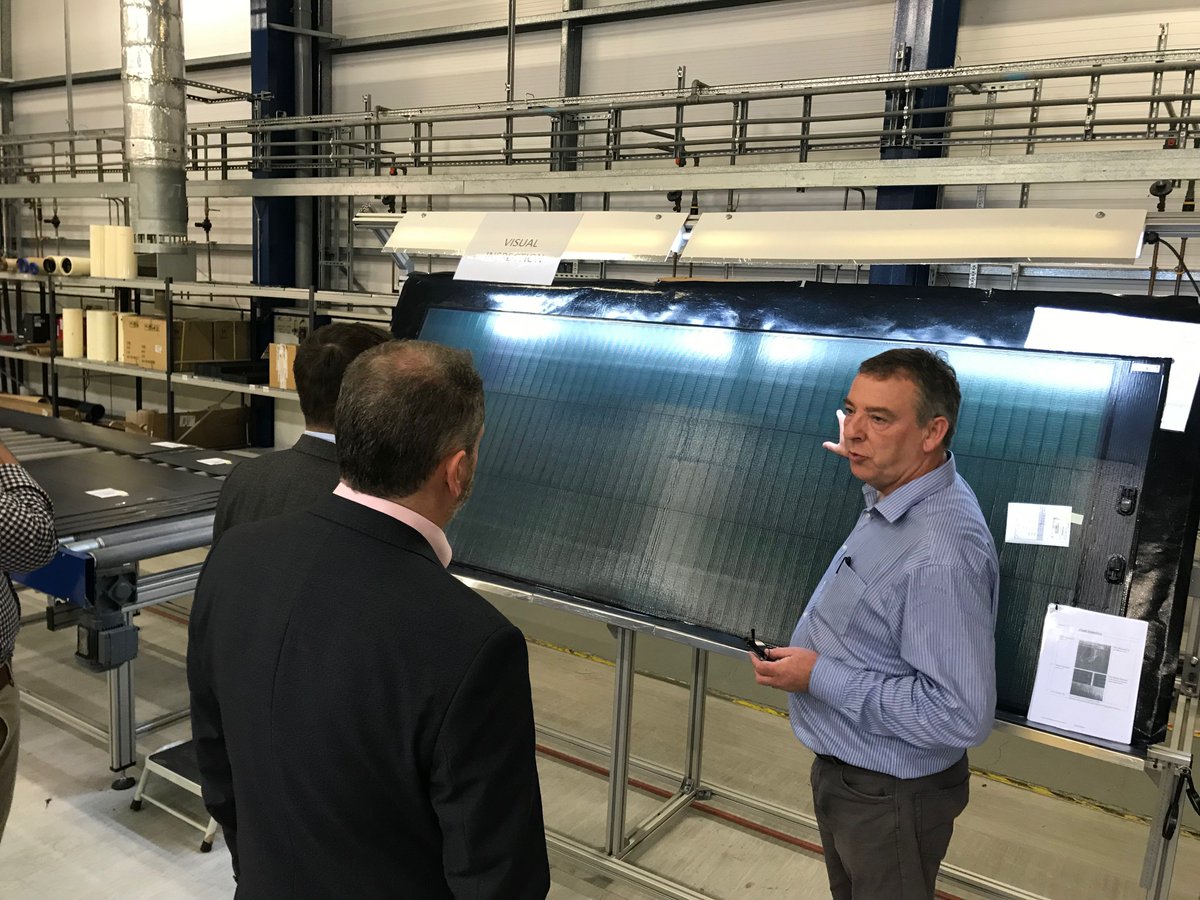 As the latest Kalzip AluPlusSolar project goes into production, our Sales Team visited our Solar Manufacturing partner - BIPVco - for a guided tour and PV workshop. We would be delighted to offer details of how this innovative, robust solution can benefit your building #solarpv