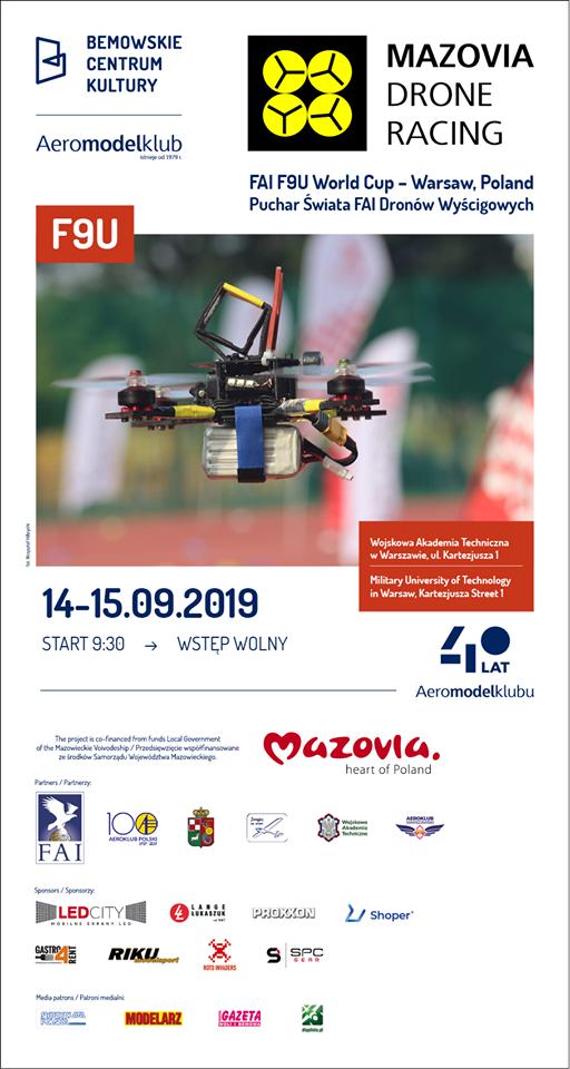 SilentiumPC's tweet photo. W najbliższy weekend w Warszawie odbędzie się wyjątkowe wydarzenie, którego po raz kolejny mamy przyjemność być sponsorem - Mazovia Drone Racing 2019 FAI F9U World Cup!

Wydarzenie startuje w sobotę o 09:30, a wstęp jest bezpłatny!

#drones #drons #free #event #Warsaw #SPCGear https://t.co/7GtfRe50J5
