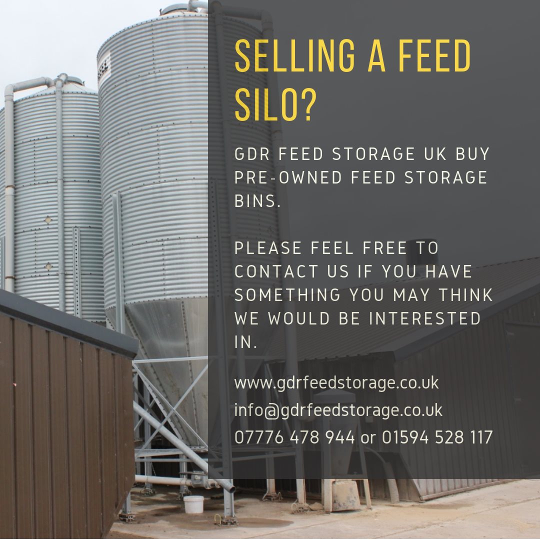 FeedGdr's tweet photo. Are you selling a feed silo? Drop us a DM or email leanne@gdrfeedstorage.co.uk with the details and some pictures and we'll come back to you. #gdrfeedstorageuk #preownedsilo #feedsilo #bulkbin #feedhopper https://t.co/OVpQn3jvn3