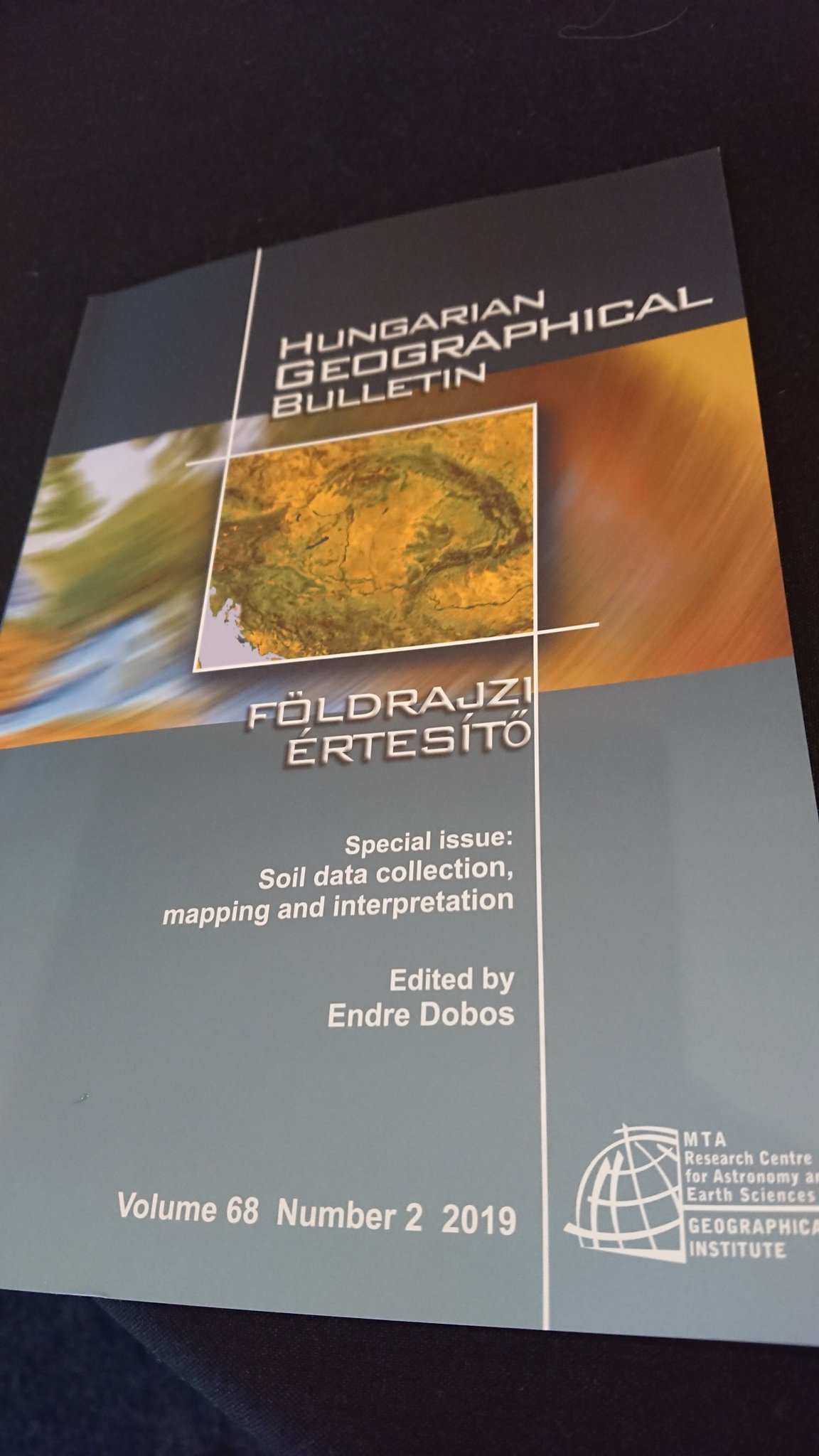 Dr Victoria J Burton On Twitter Paper Journal Smell Can T Compete With Pdfs Got A Hard Copy Of Citizen Observatory Based Soil Moisture Monitoring The Grow Example From Hungarian Geographical
