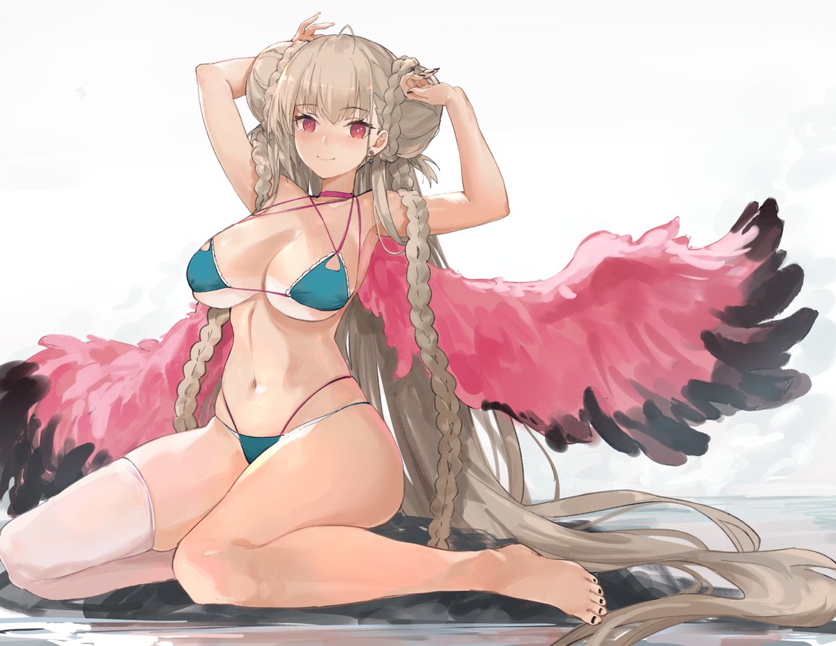 アズレン アズールレーン 碧蓝航线 フォーミダブル 水着 Bkko 4日目西ま08a のイラスト